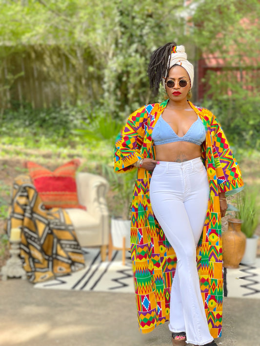 Kente Kimono