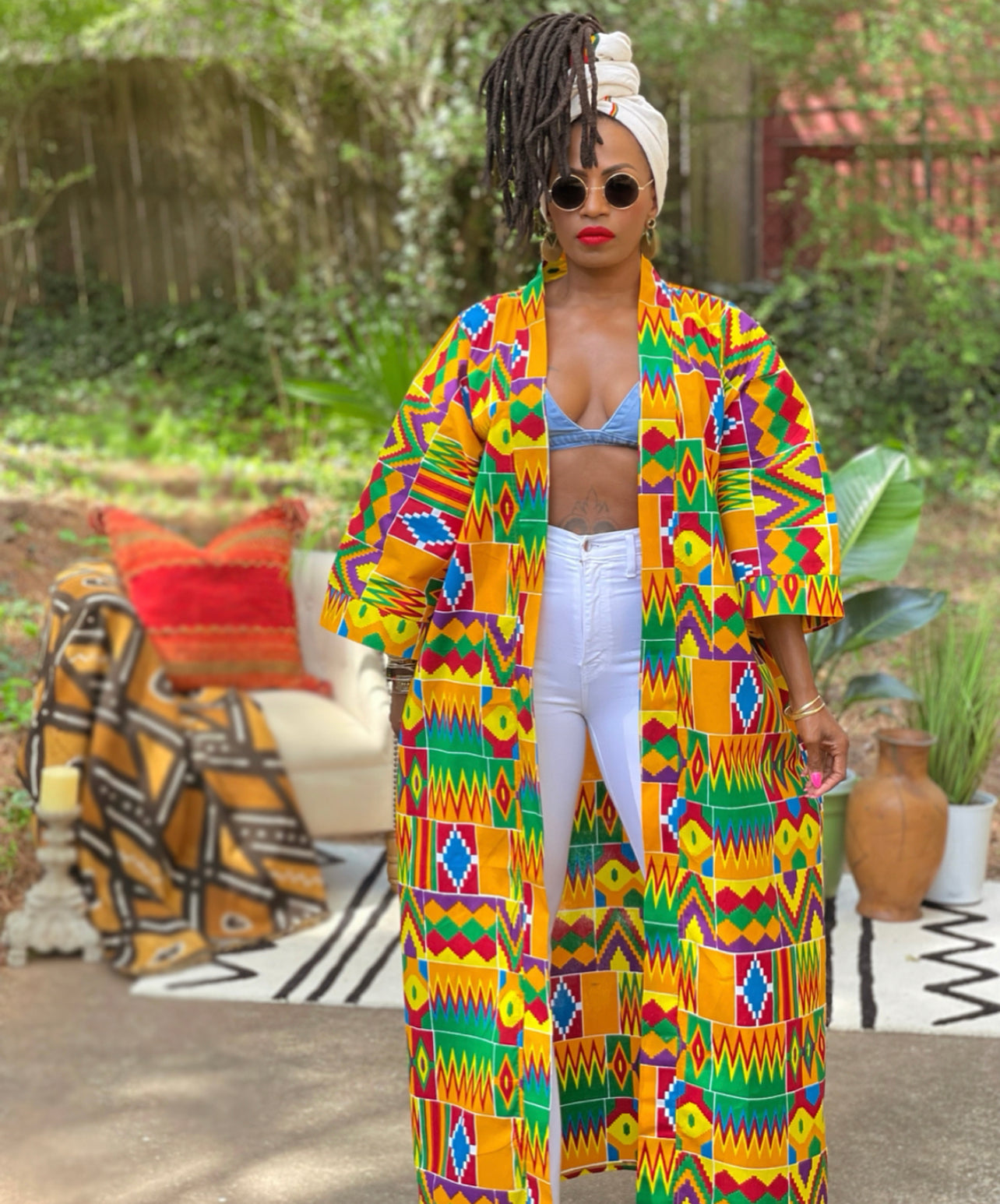 Kente Kimono